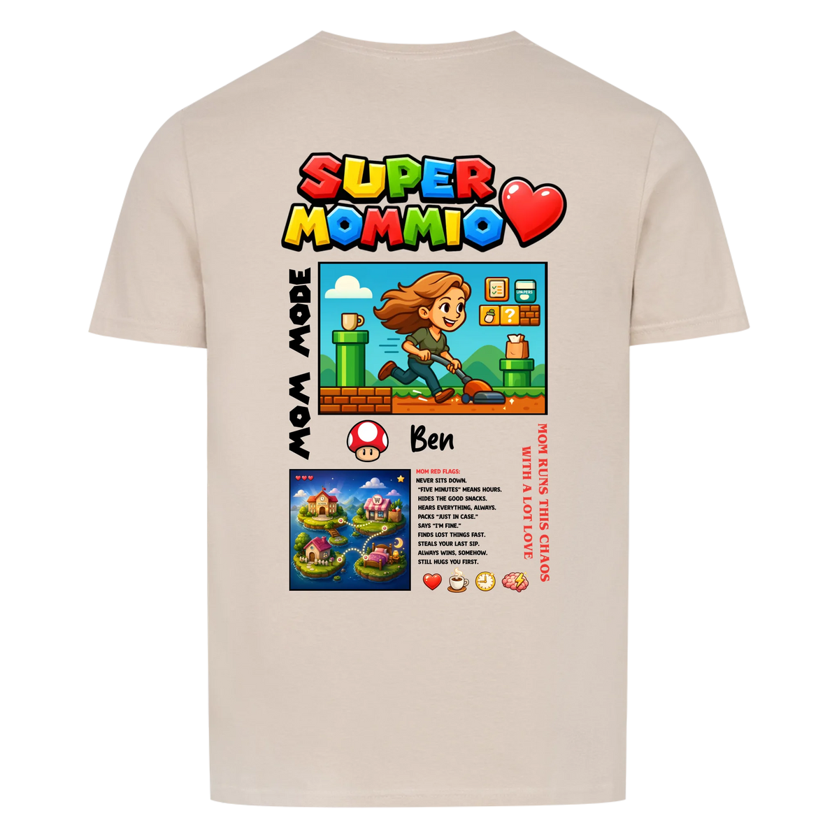 Super Mommio Backprint - personalization collection