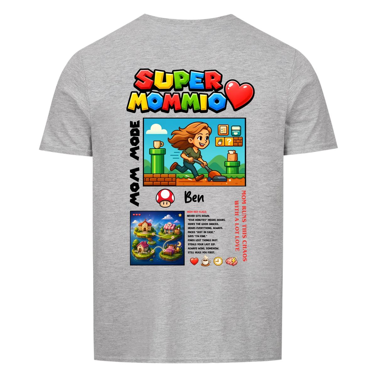 Super Mommio Backprint - personalization collection