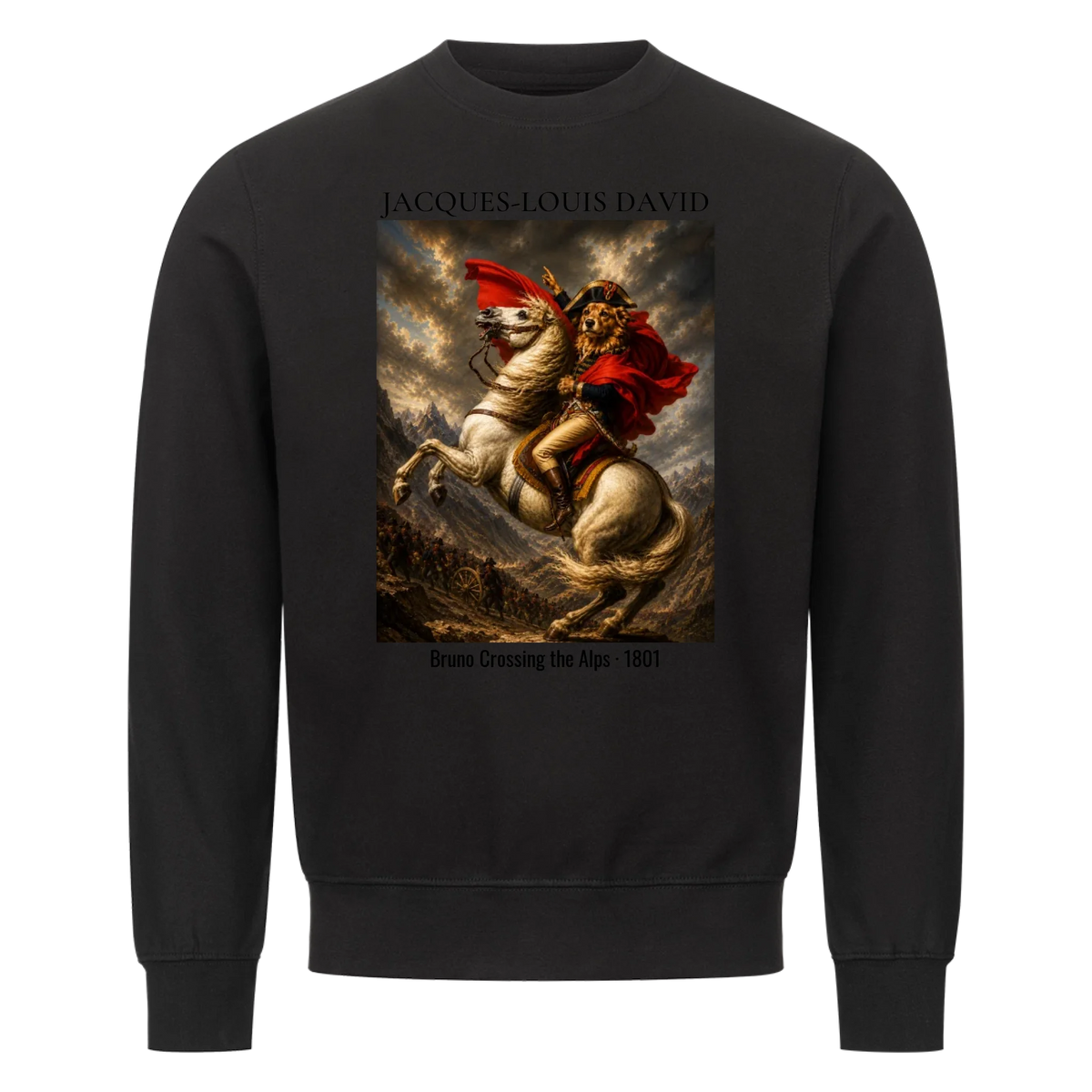 Napoleon crossing the Alps – customizable collection