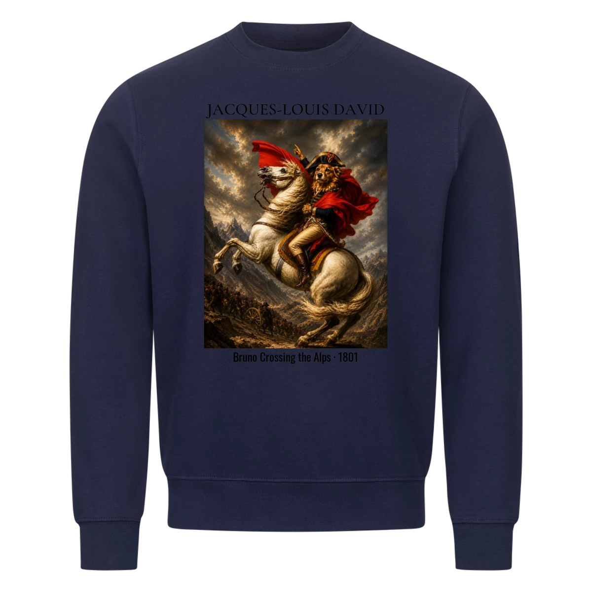 Napoleon crossing the Alps – customizable collection