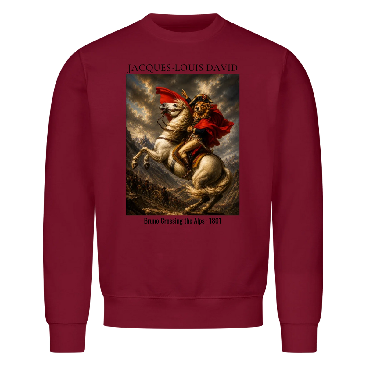 Napoleon crossing the Alps – customizable collection