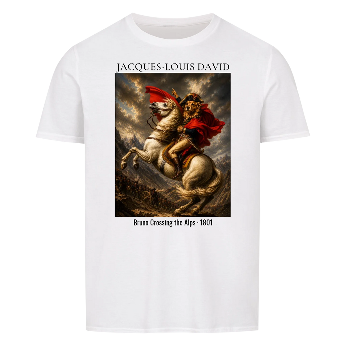 Napoleon crossing the Alps – customizable collection