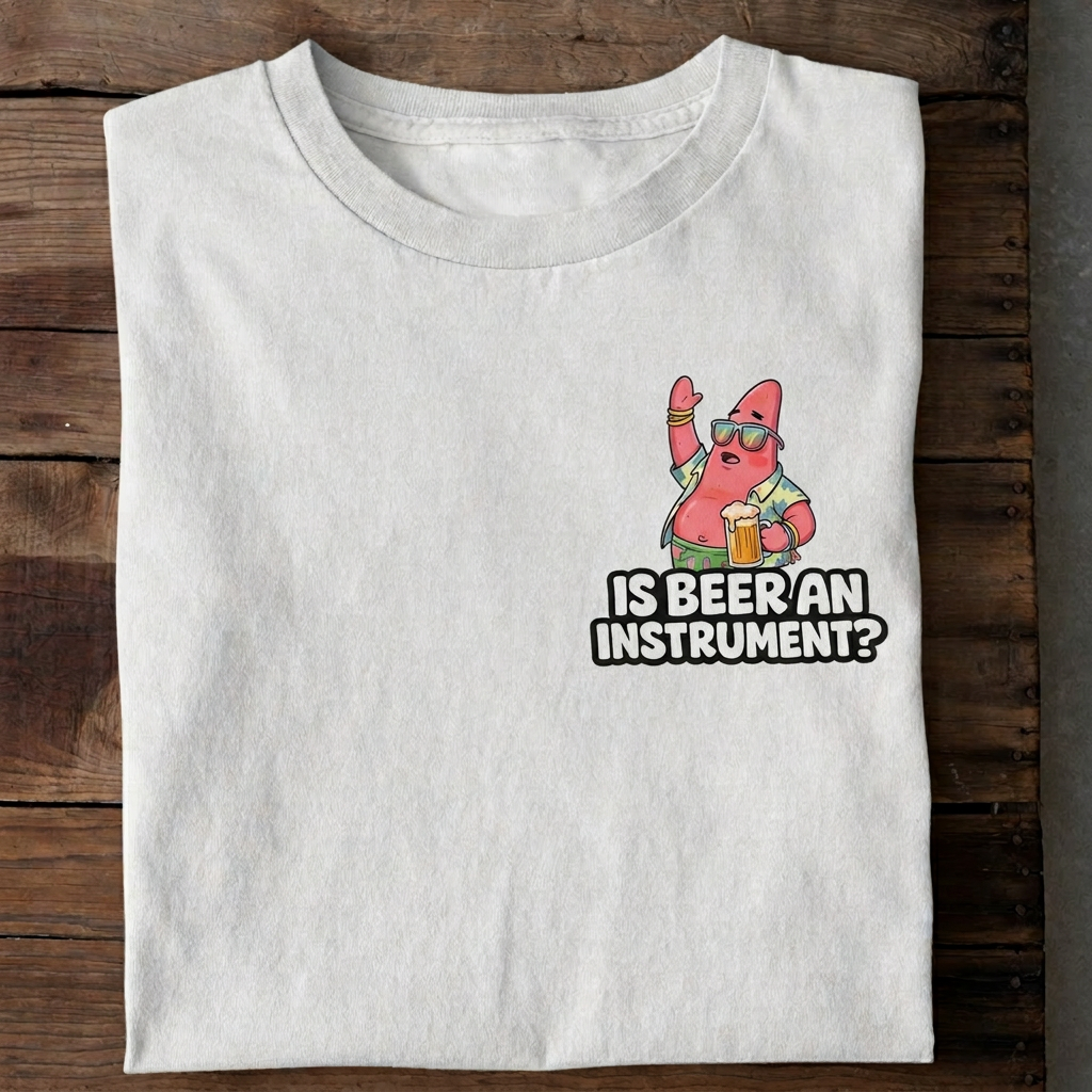 Is beer an instrument - small print
