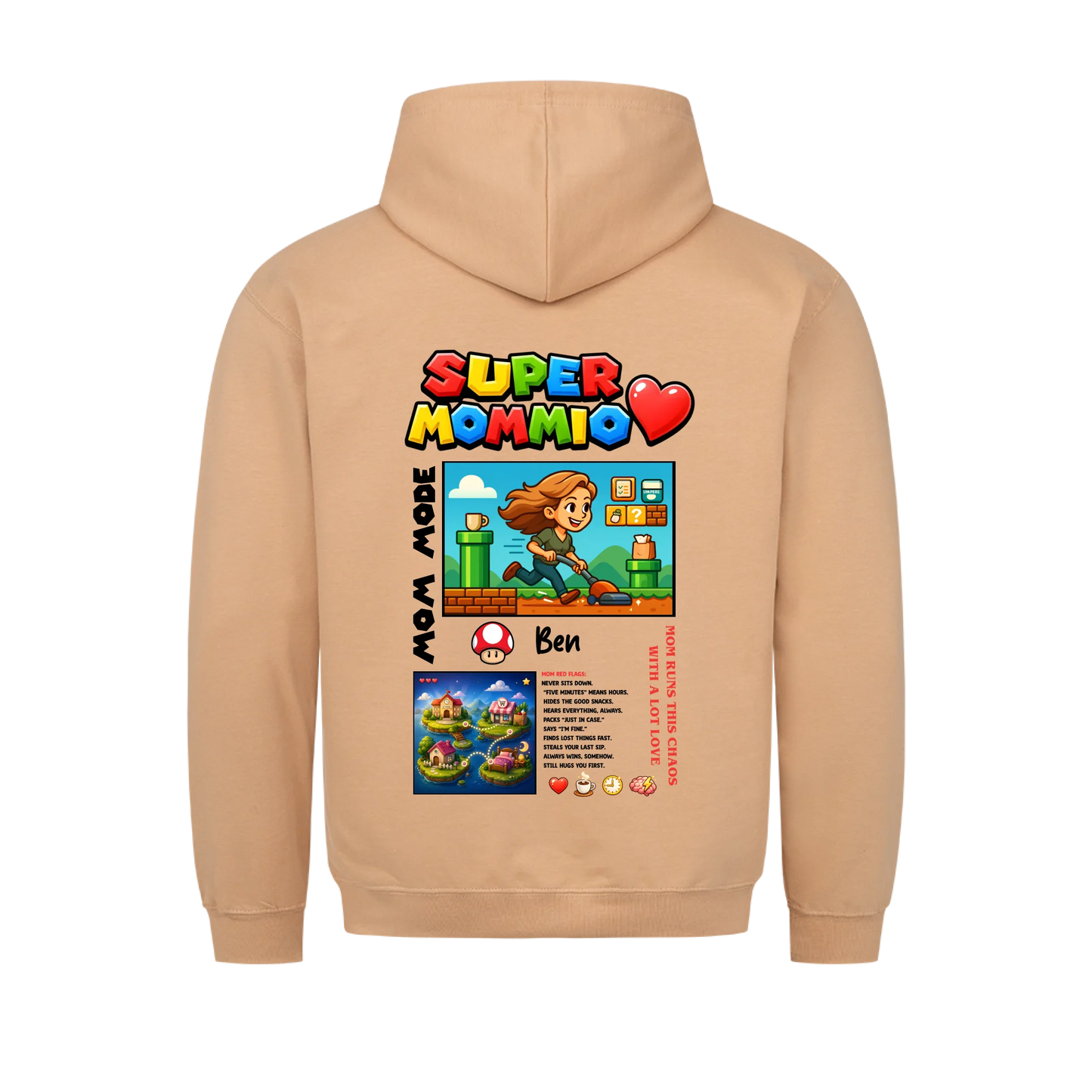 Super Mommio Backprint - personalization collection