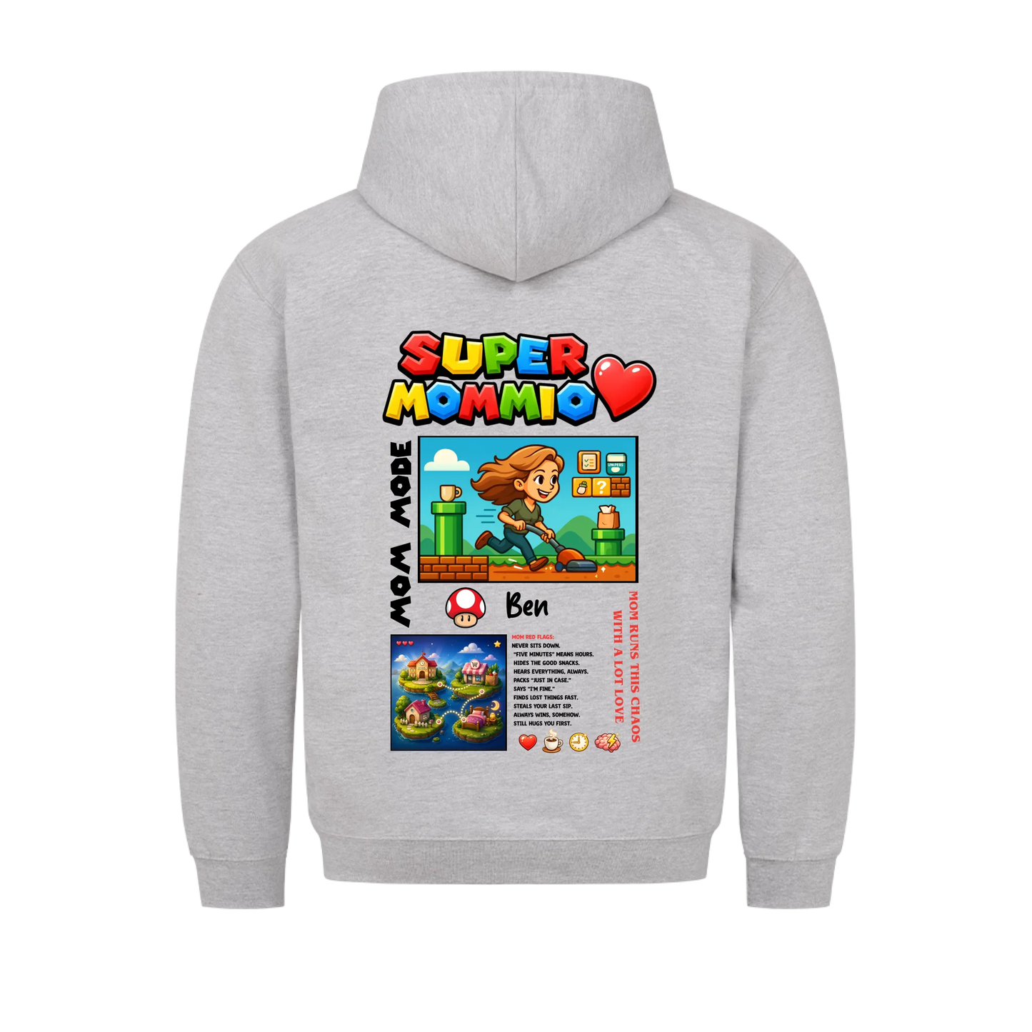 Super Mommio Backprint - personalization collection