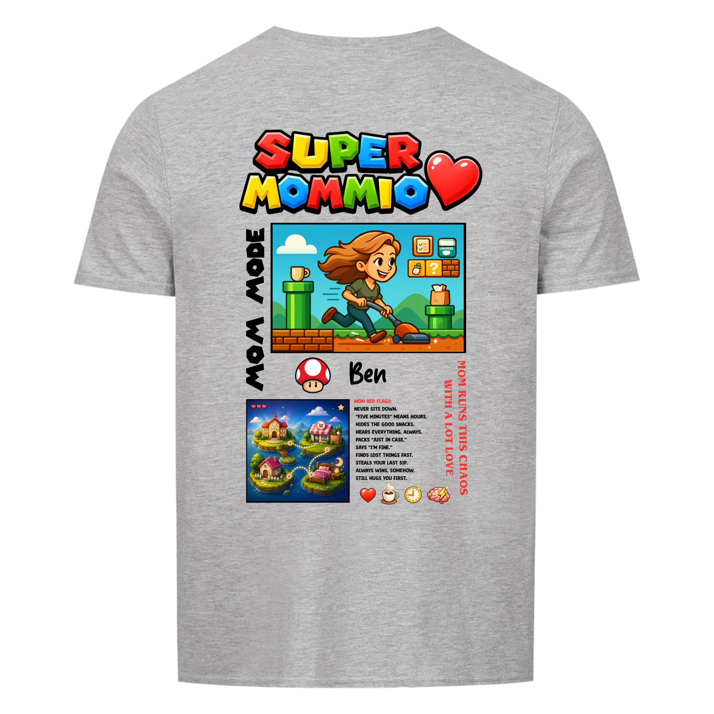 Super Mommio Backprint - personalization collection