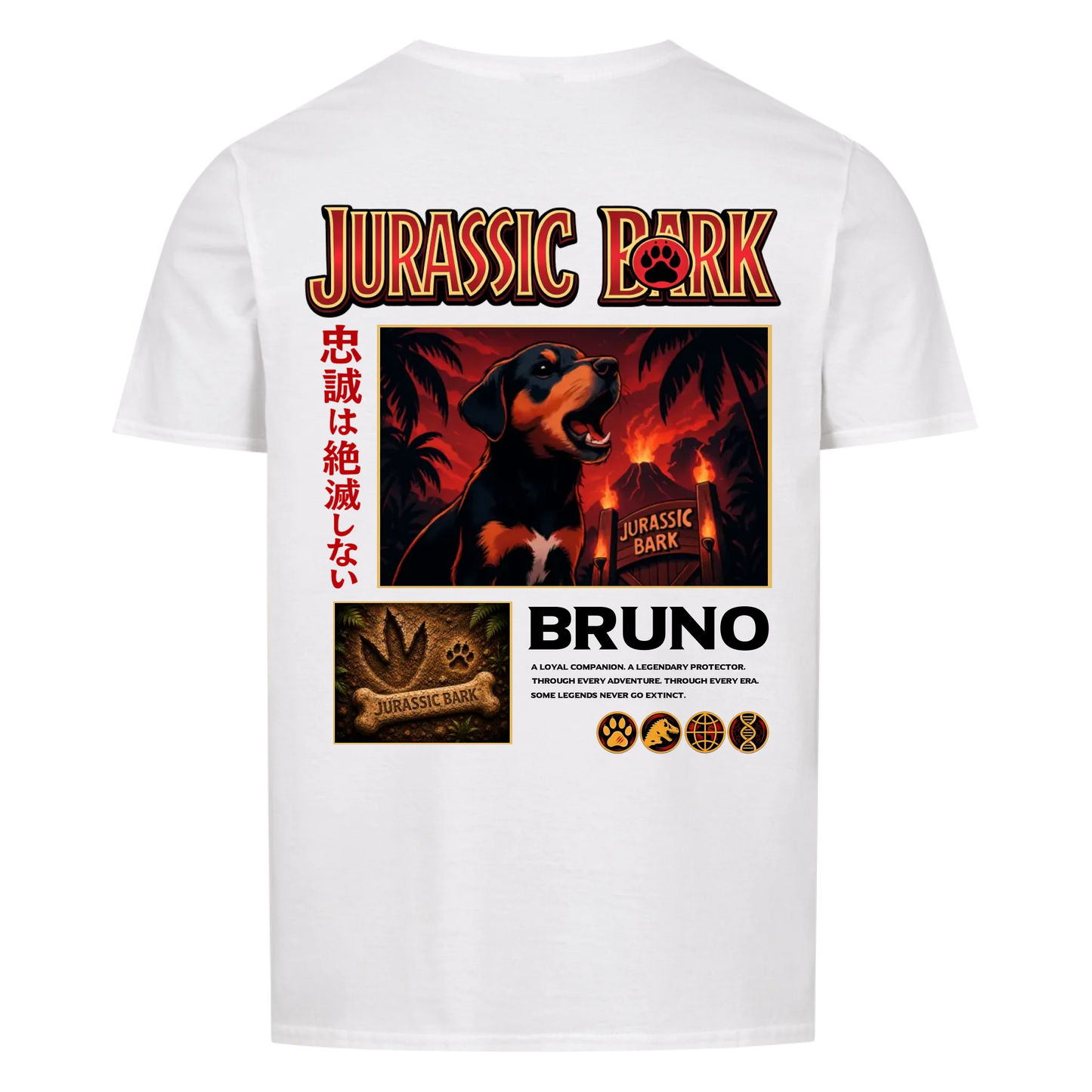 Jurassic Bark Backprint - collection