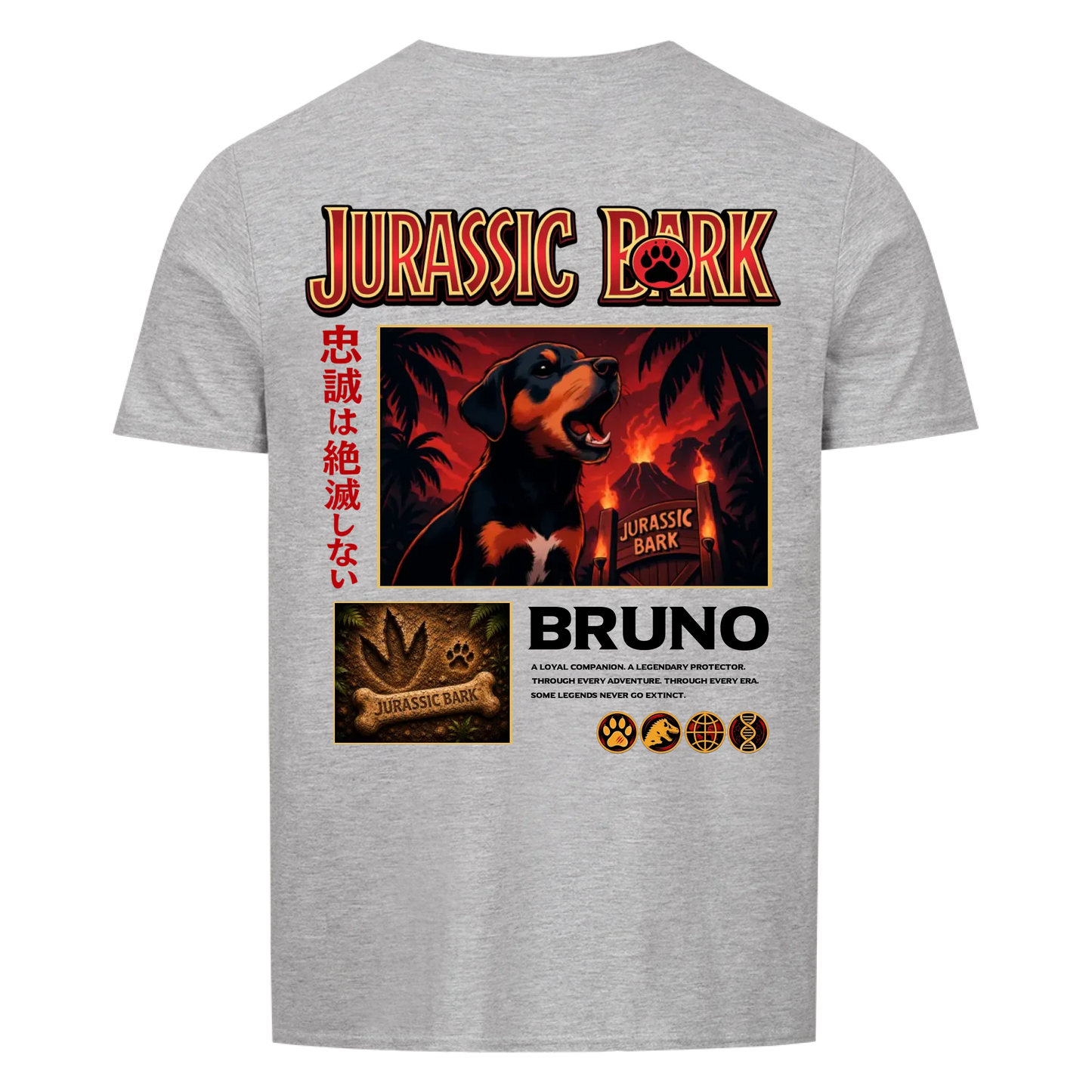 Jurassic Bark Backprint - collection