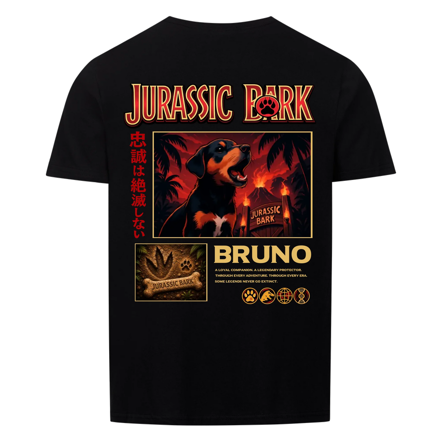 Jurassic Bark Backprint - collection