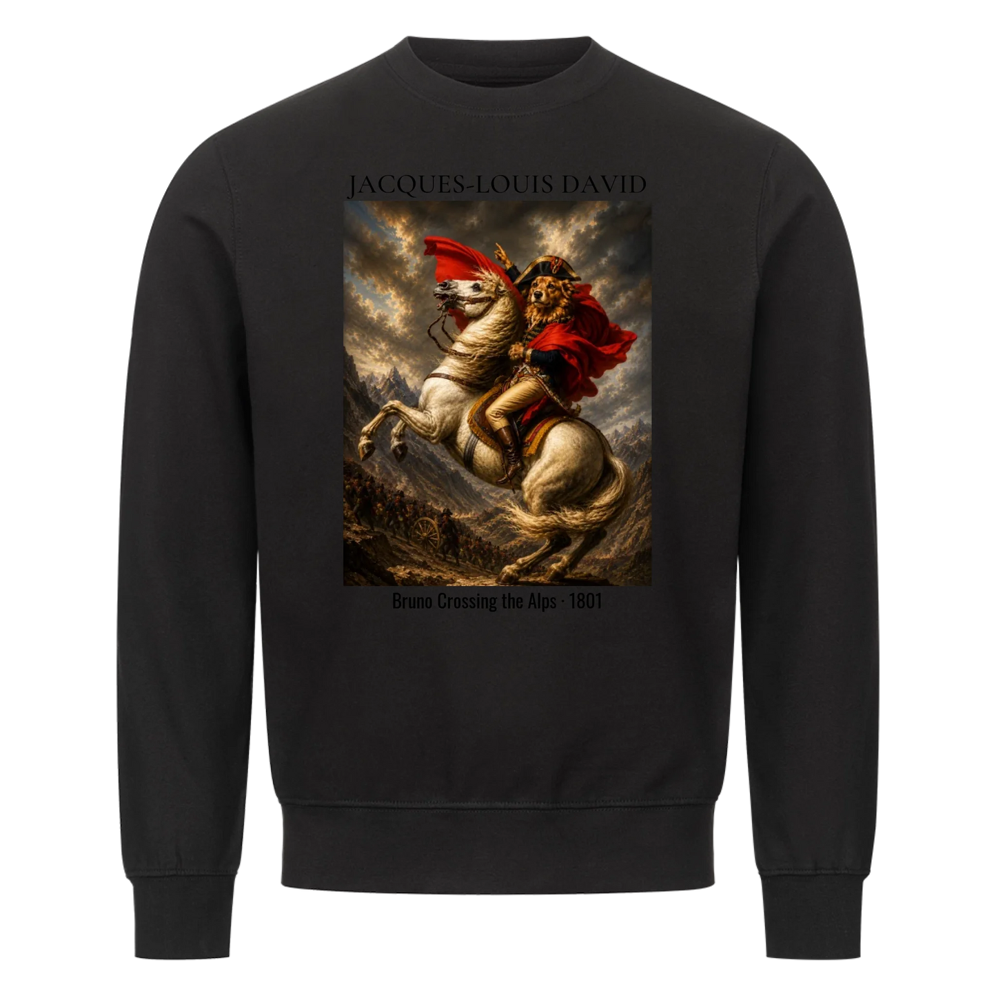 Napoleon crossing the Alps – customizable collection