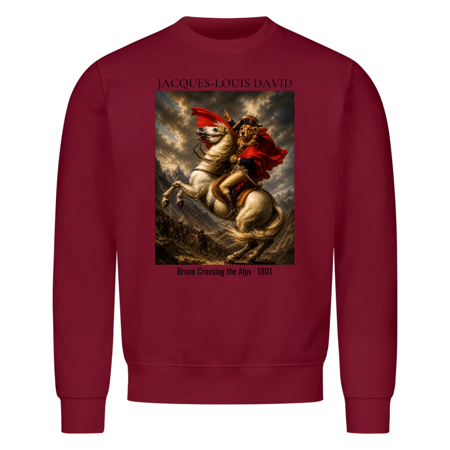 Napoleon crossing the Alps – customizable collection