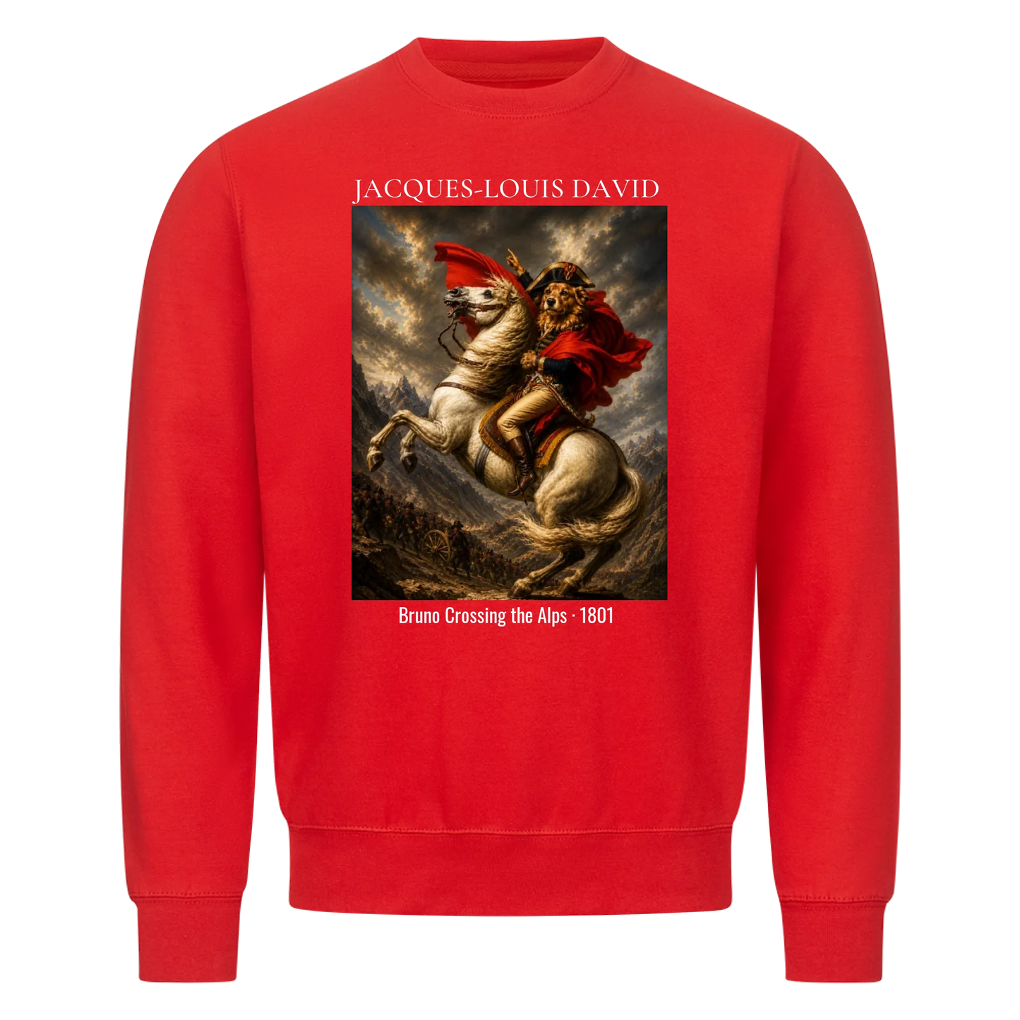 Napoleon crossing the Alps – customizable collection