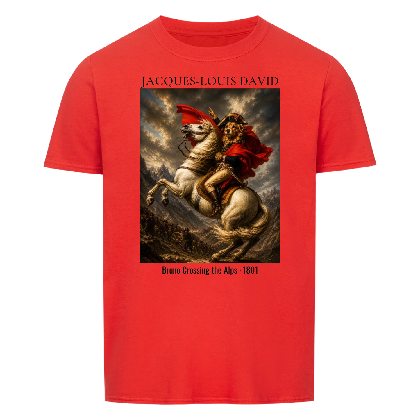 Napoleon crossing the Alps – customizable collection