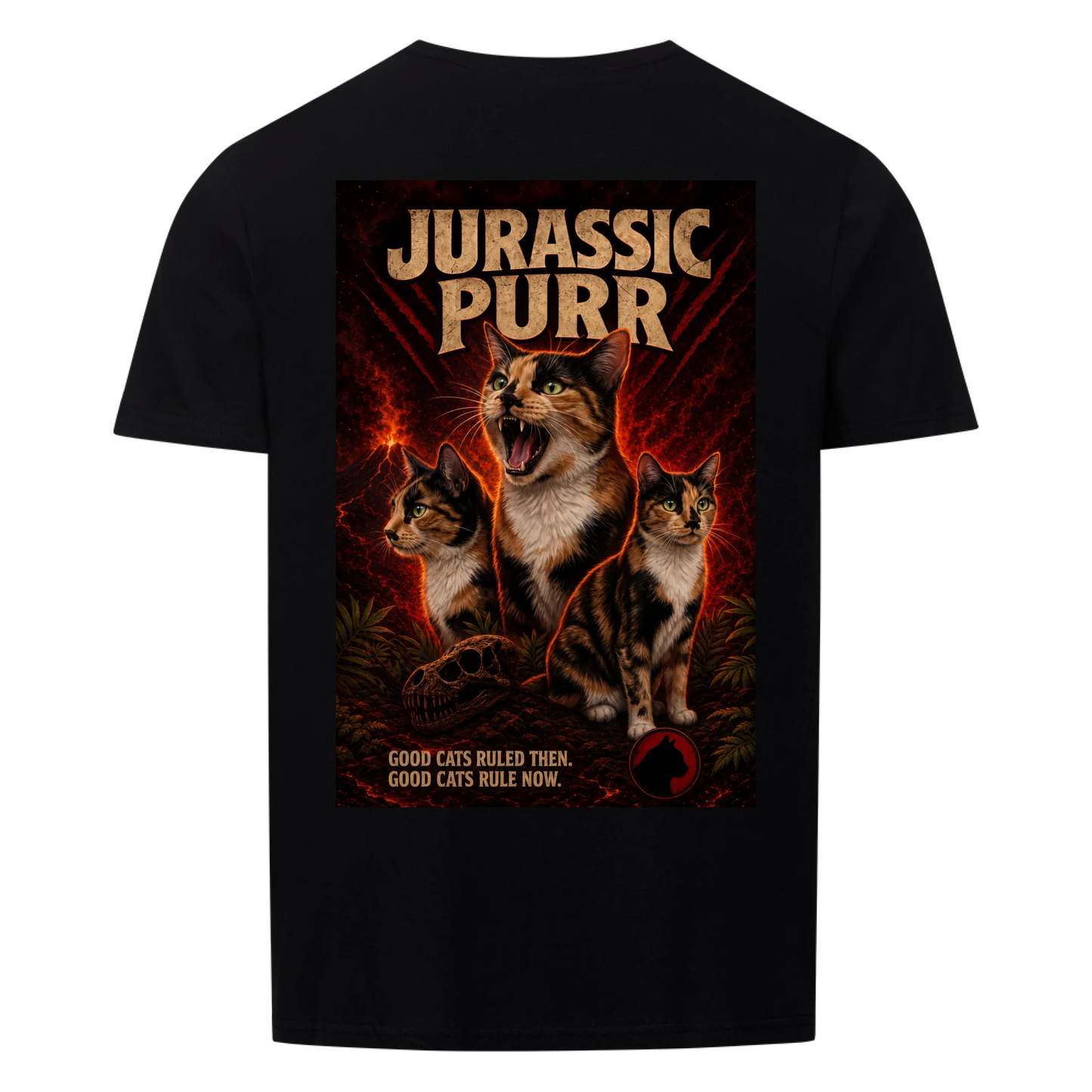 Jurassic Purr Backprint Cover - collection