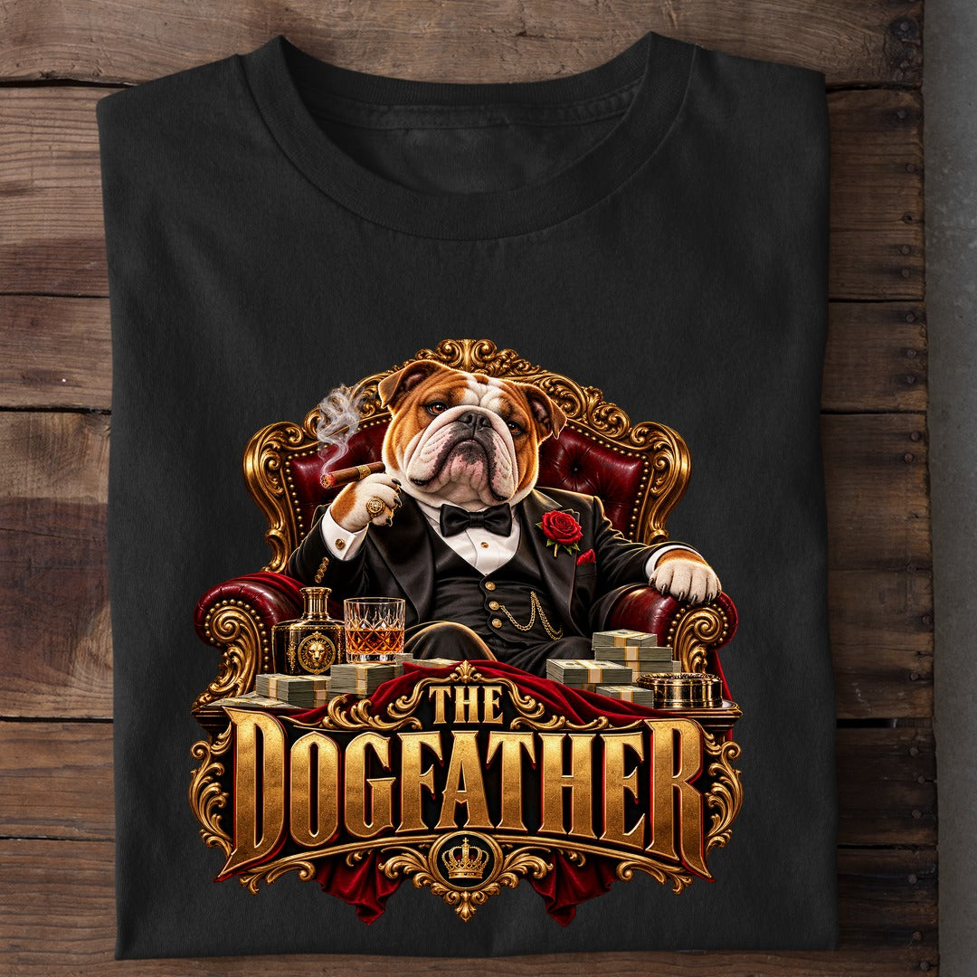 The Dog Father T-Shirt Mockup