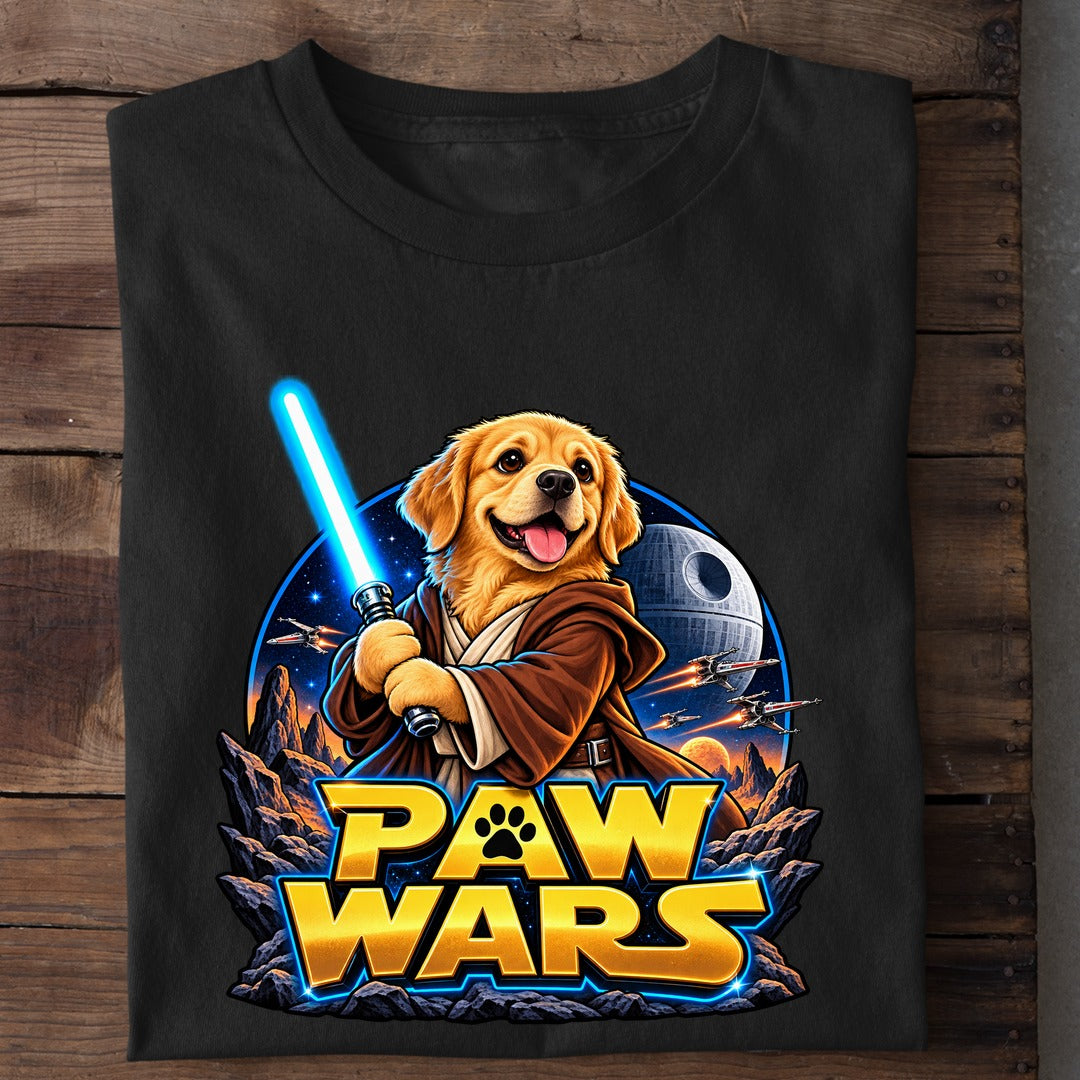 Paw Wars T-Shirt Mockup