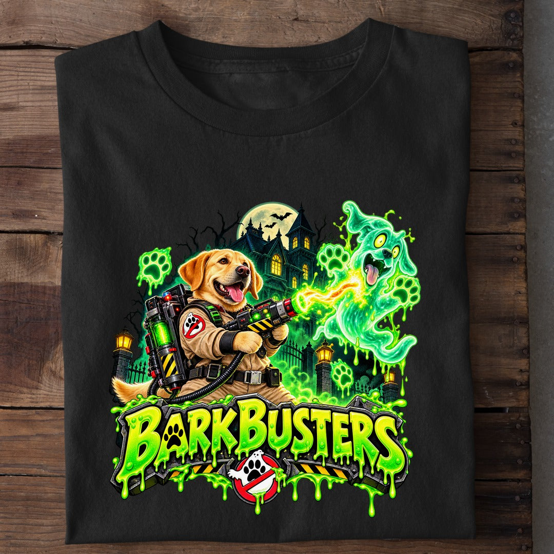 Bark Buster Labrador T-Shirt Mockup