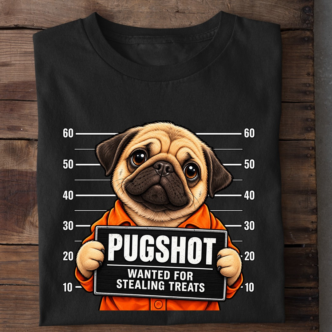 Pugshot T-Shirt Mockup