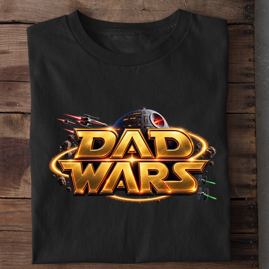 Dad Wars T-Shirt Mockup